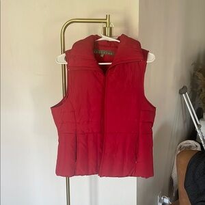 Red Puffer Vest